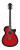 Ibanez AEG7TRH Acoustic/Electric Guitar Transparent Red Sunburst