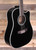 Takamine EF381SC 12-String Acoustic/Electric Guitar Black w/ Case