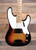 Fender 1955 Precision Bass DLX Closet Classic Wide-Fade Chocolate 2-Color Sunburst w/ Case
