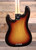 Fender 1955 Precision Bass DLX Closet Classic Wide-Fade Chocolate 2-Color Sunburst w/ Case