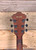 Ibanez AE140 Acoustic/Electric Guitar Weathered Black Open Pore Top