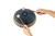 Meinl Sonic Energy Medium Octave Steel Tongue Drum, C Minor, Navy Blue
