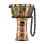 Meinl Percussion 7" Jr. Djembe, Kenyan Quilt