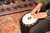 Meinl Percussion 7" Jr. Djembe, Twisted Amber