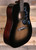Epiphone Eric Church Hummingbird Dark Acoustic/Electric Guitar Cobra Burst w/ Case
