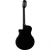 Yamaha NTX1 Cutaway Acoustic-Electric Nylon-String Guitar - Black - 3