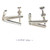 Hunter A1414VOT Violin Fine Tuner / String Adjuster - Nickel Plated - 1