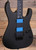 Charvel USA Custom Shop DK24 2H FR Electric Guitar Blue on Black w/ Case