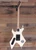 B.C. Rich Joey Jordison Signature Warlock II Electric Guitar White w/ Blood Splatter Graphic "Good Condition"