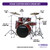 Yamaha Stage Custom Birch 5-Piece Shell Pack with 22" Bass Drum - Cranberry Red - 2
