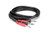 Hosa CPP-202 2m Stereo Interconnect Cable - Dual 1/4" TS to Same