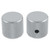 All Parts MK-0115-010 Metal Barrel Knobs - Chrome 2 Pack