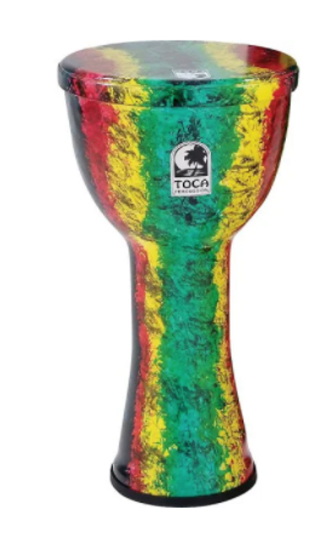 Toca SFDL-10RB Freestyle Lightweight Series Djembe - 10" w/ Bag