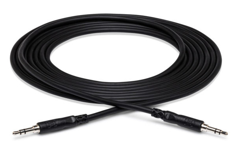 Hosa CMM-115 15ft Stereo Interconnect Cable - 3.5mm TRS to Same