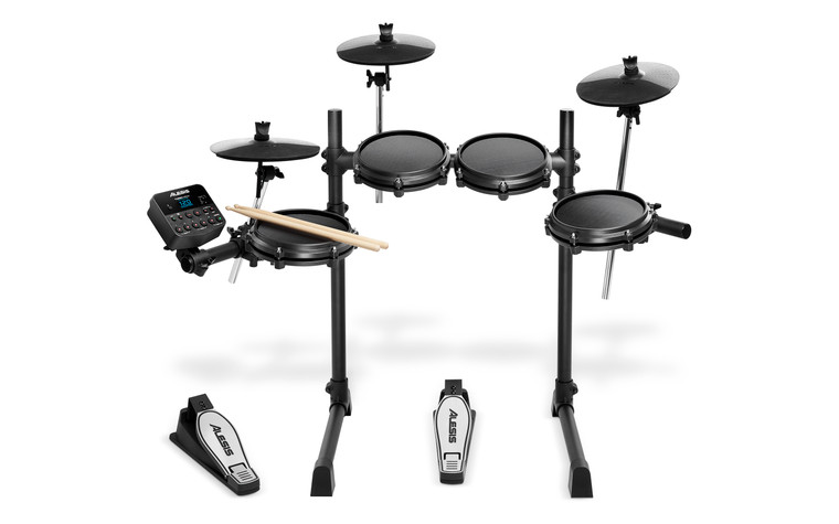 Alesis TURBOMESHKIT Seven-Piece Electronic Drum Kit with Mesh Heads