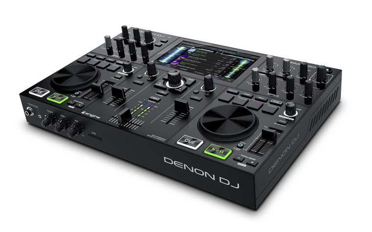 Denon DJ Prime Go 2-Deck Rechargeable Smart DJ Console w/ 7