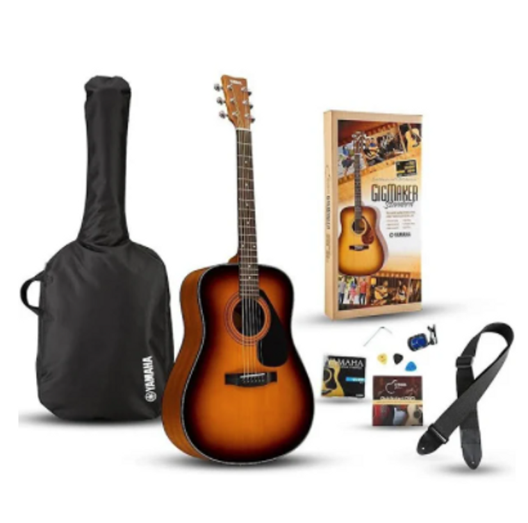 Yamaha Gigmaker Standard Acoustic Guitar Starter Pack - Brown Sunburst