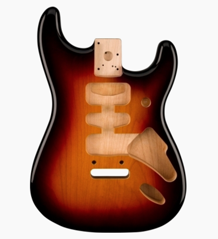 Fender Deluxe Series Stratocaster Alder Body - 3-Color Sunburst