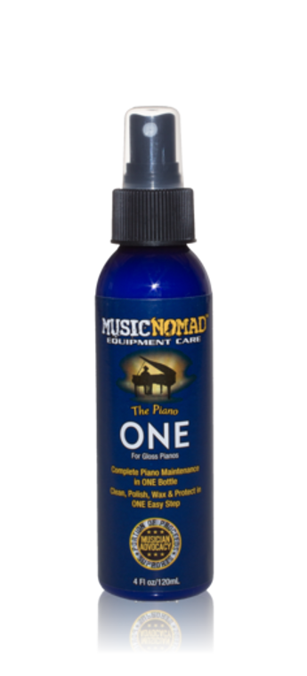 Music Nomad MN130 All in One Cleaner, Polish, and Wax for Gloss Pianos