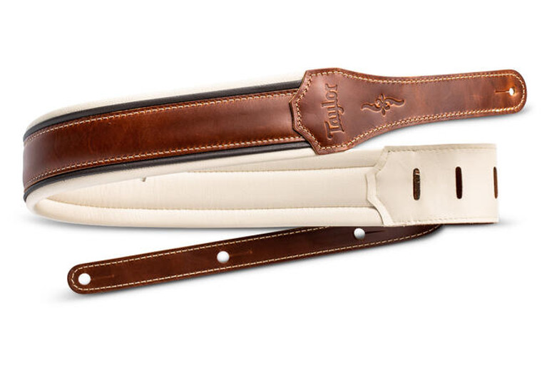 Taylor 4105-25 Renaissance 2.5" Leather Strap - Medium Brown