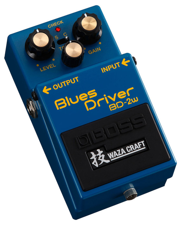 Boss Waza Craft BD-2W Blues Driver Effects Pedal