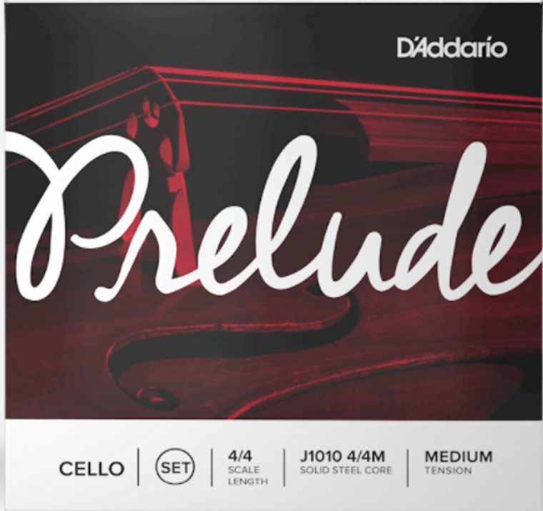 D'Addario J1010-44M Prelude 4/4 Cello String Set