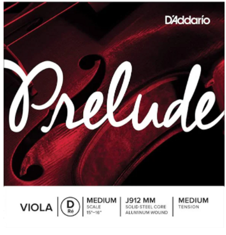 Prelude J912MM Medium Scale Viola D String