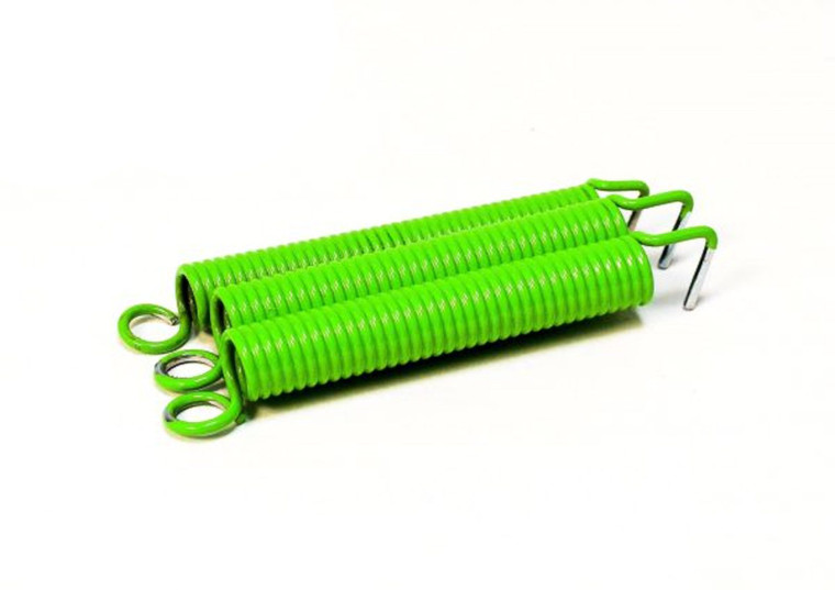 FU-Tone Noiseless Traditional Tension Springs Green 3-Pack