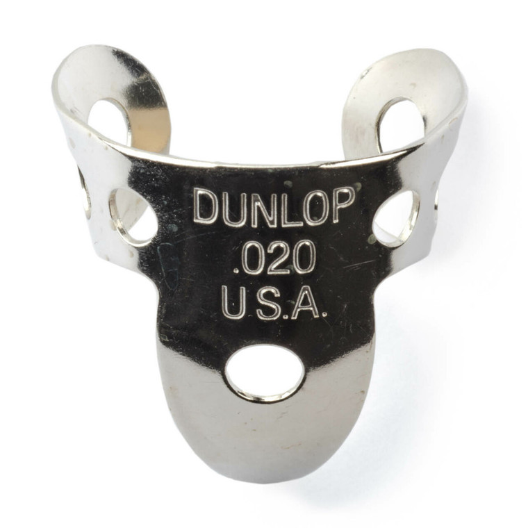 Dunlop Nickel Silver Finger & Thumbpicks .020" 5 Pack