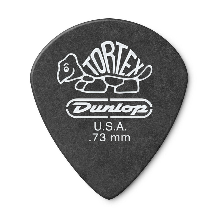 Dunlop Tortex Pitch Black Jazz III Pick .73mm 12 Pack