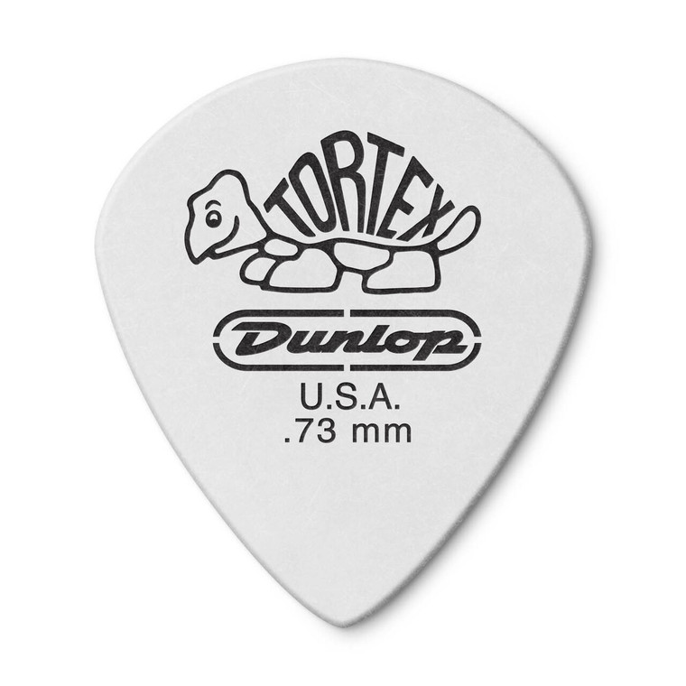Dunlop Tortex White Jazz III Pick .73mm 12 Pack