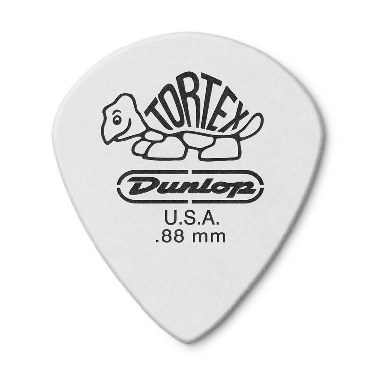 Dunlop Tortex White Jazz III Pick .88mm 12 Pack