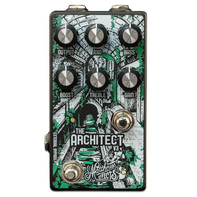 Matthews Effects Architect V3 Foundational Overdrive/Boost Effects Pedal