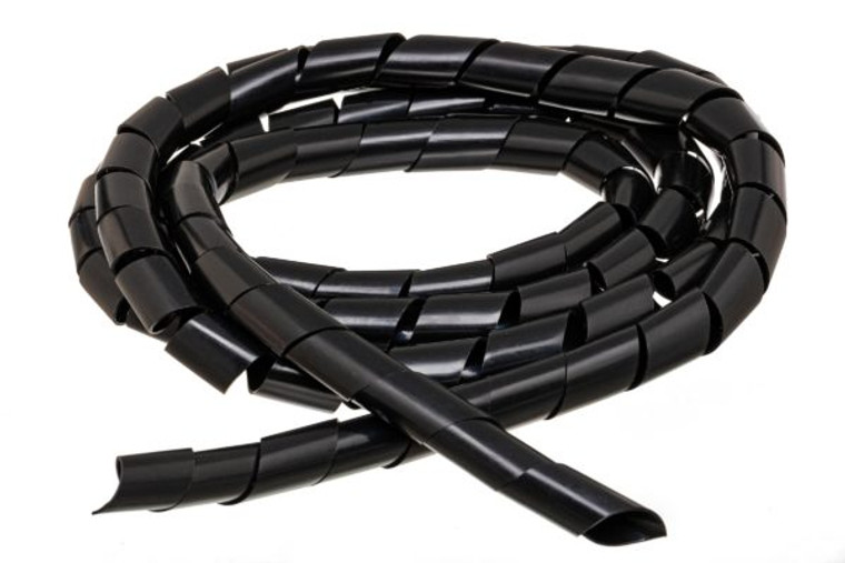 Hosa Technology Plastic Spiral Cable Wrap - Black