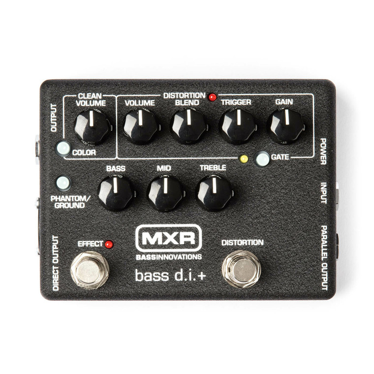 MXR Bass DI+ Distortion Effects Pedal