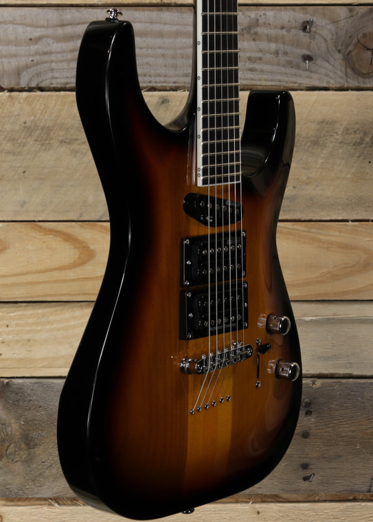 ESP LTD SC-20 Electric Guitar 3-Tone Burst w/ Case