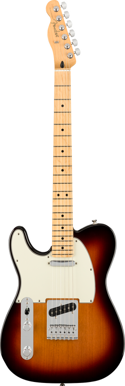 Fender Left-Handed Player Telecaster Electric Guitar 3-Color Sunburst