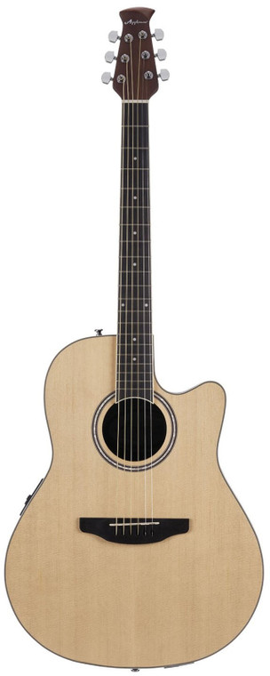 Ovation Applause Standard Mid Depth Acoustic/Electric Satin Natural