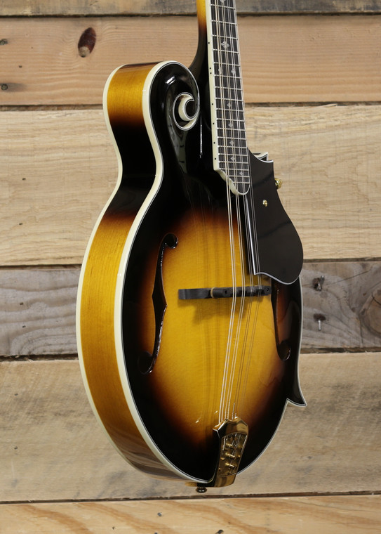 Washburn M3SWK-D-U F Style Mandolin Tobacco Sunburst w/ Case