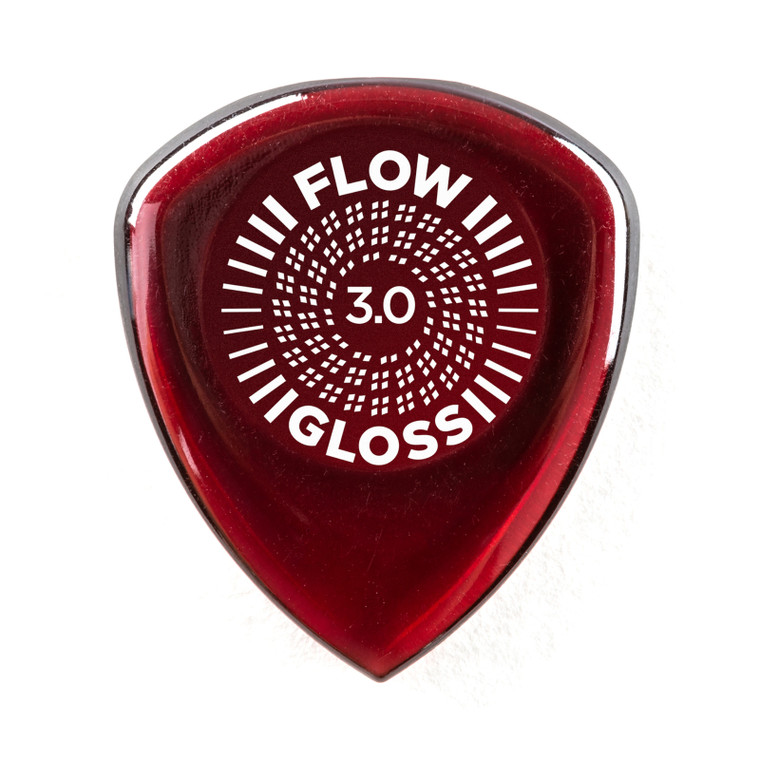 Dunlop Flow Gloss Pick 3.0mm 3 Pack