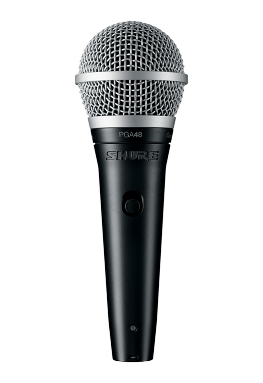 Shure PGA48-QTR Cardioid Dynamic Microphone w/ XLR To QTR Cable