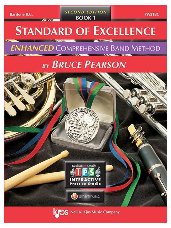 Standard of Excellence Enhanced Band Method Baritone BC Book 1