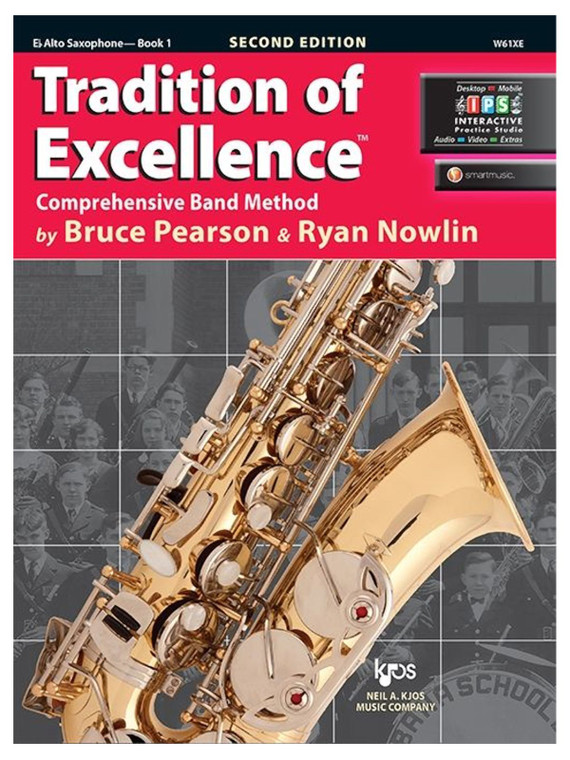 Tradition of Excellence Eb Alto Saxophone Book 1