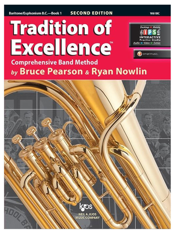 Tradition of Excellence Baritone/Euphonium B.C. Book 1