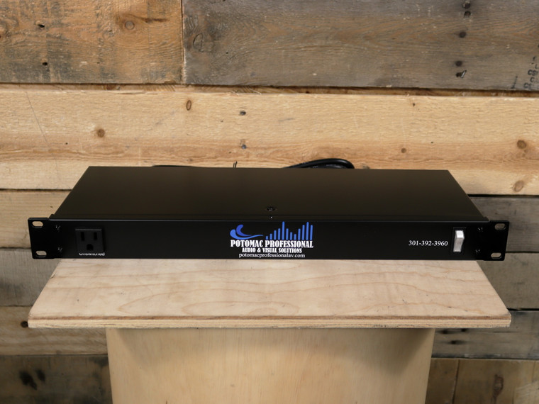 Potomac Professional Audio & Visual Solutions JG 9 Rack Mount 9 Outlet Power Distribution