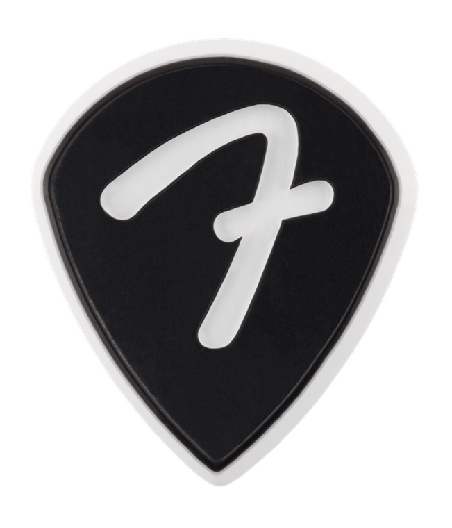 Fender F Grip 551 Picks Black 3 Pack