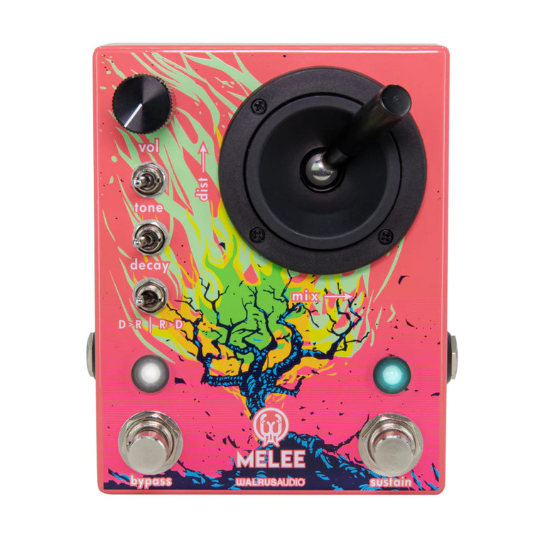 Walrus Audio Melee: Wall of Noise Distortion/Reverb Effects Pedal