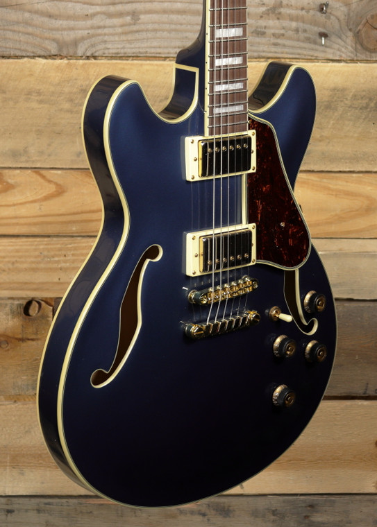 Ibanez AS73G Semi-Hollow Guitar Prussian Blue Metallic