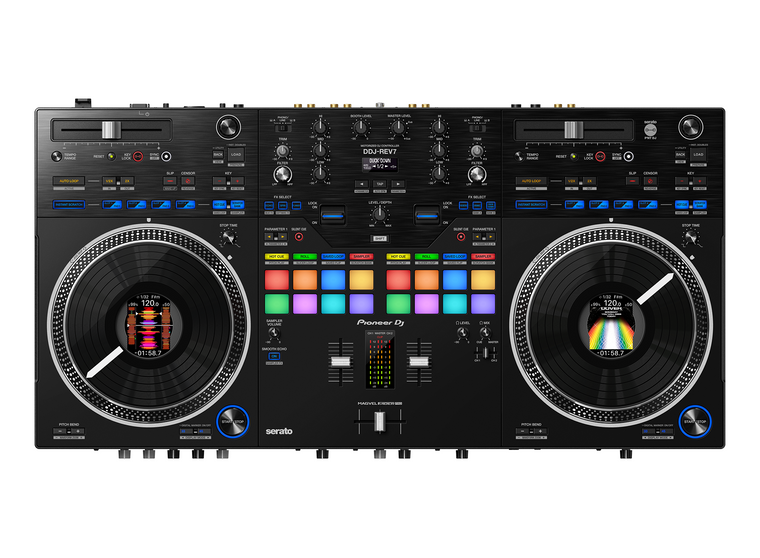 Pioneer DDJ-REV7 Scratch-Style 2-Channel Professional DJ Controller For Serato DJ Pro