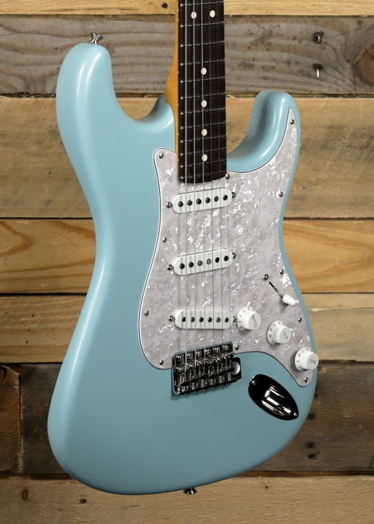 Fender Limited Edition Cory Wong Stratocaster Electric Guitar Daphne Blue w/ Case